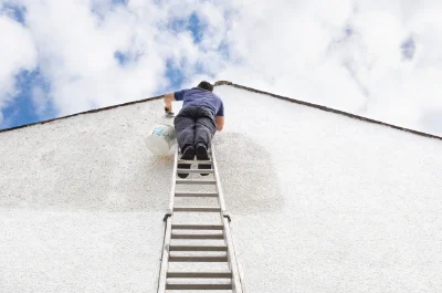 Peinture extérieure à Gourin — façades et ravalement